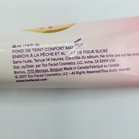 Too Faced Spiced Rum Peach Perfect Matte Foundation - Picture 9 of 12